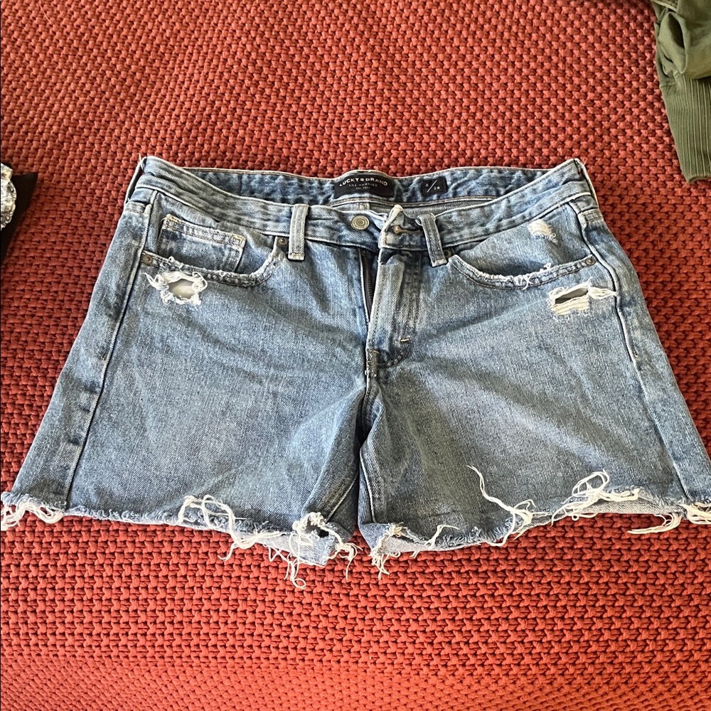 Lucky Brand Distressed Denim Shorts
